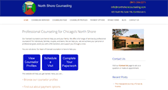 Desktop Screenshot of northshorecounseling.com